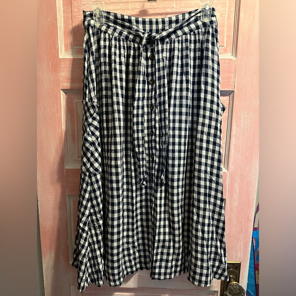 Printed Maxi Skirt